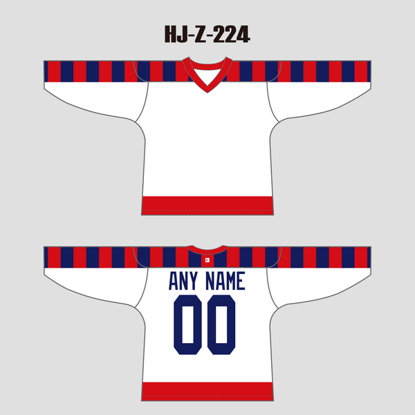 HJZ224 1992 NHL All-Star Style Custom Sublimated Blank Hockey Jerseys - YoungSpeeds
