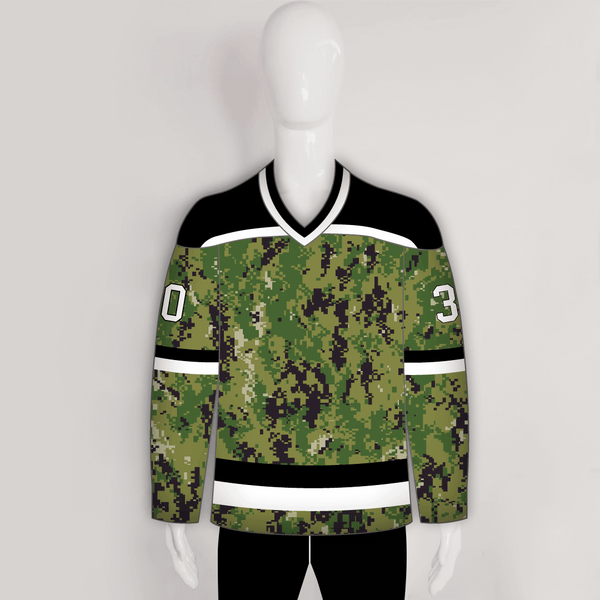 AOR-2 Digital Camouflage Custom Hockey Jerseys - YoungSpeeds
