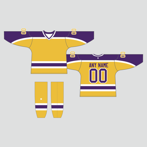 Z9 Sublimated Custom Team Hockey Jerseys Socks - YoungSpeeds