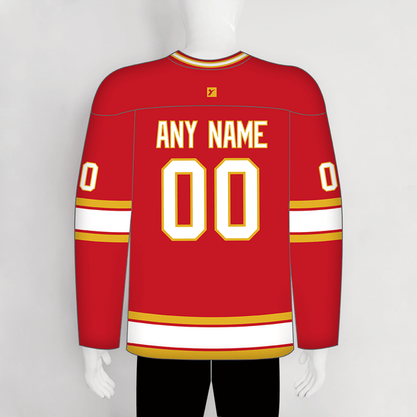 HJZ161 1977 Atlanta Flames Blank Custom Vintage Hockey Jerseys - YoungSpeeds