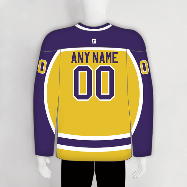 HJZ164 1985 Los Angeles Kings Blank Custom Vintage Hockey Jerseys - YoungSpeeds