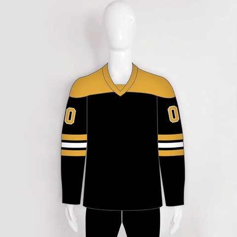 HJZ175 2012 Boston Bruins Alternate Blank Custom Black Hockey Jerseys - YoungSpeeds