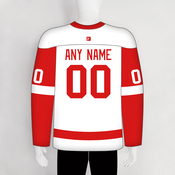 HJZ187 Detroit Red Wings 1993 Throwback Blank Custom Hockey Jerseys - YoungSpeeds