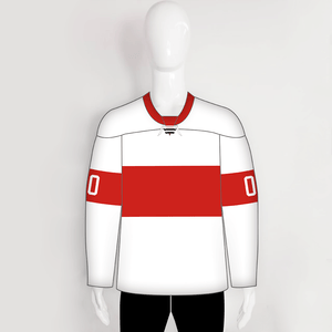 HJZ188 1920 Detroit Red Wings Custom Blank Hockey Jerseys - YoungSpeeds