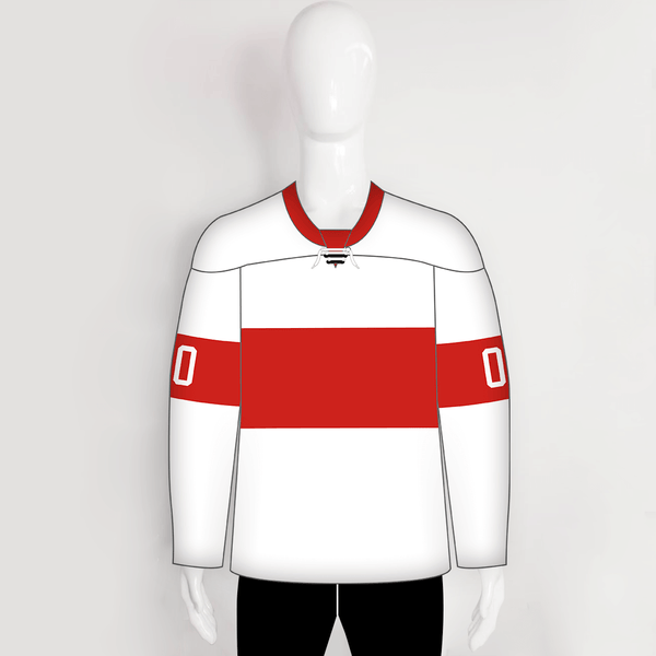 HJZ188 1920 Detroit Red Wings Custom Blank Hockey Jerseys - YoungSpeeds