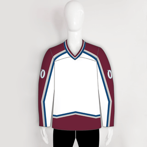 HJZ195 2001 Colorado Avalanche Custom Blank Hockey Jerseys - YoungSpeeds