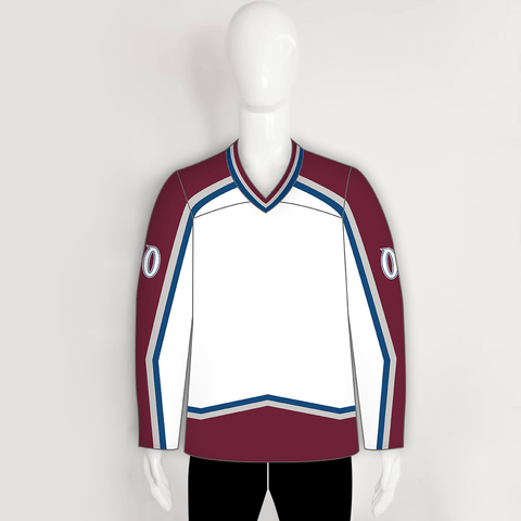 HJZ195 2001 Colorado Avalanche Custom Blank Hockey Jerseys - YoungSpeeds