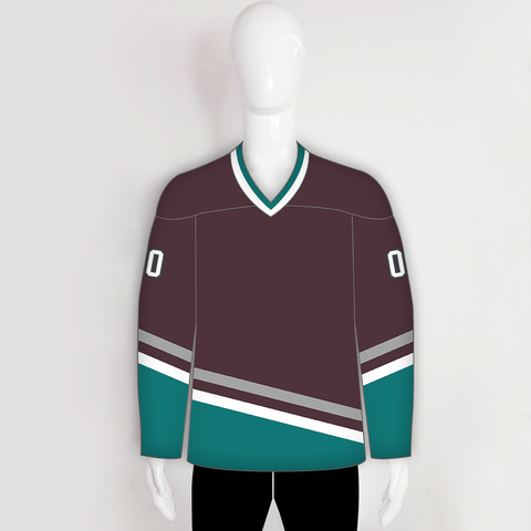 HJZ200 Anaheim Mighty Ducks 2005 Custom Blank Team Hockey Jerseys - YoungSpeeds