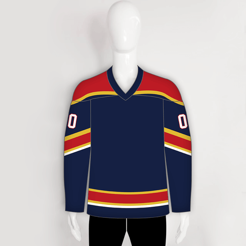 HJZ202 Florida Panthers 2003 Blank Custom Hockey Uniforms - YoungSpeeds