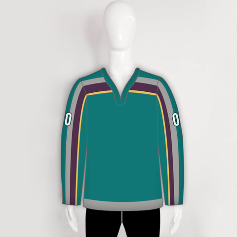 HJZ211 Anaheim Mighty Ducks 1998 Blank Custom Sublimated Hockey Jerseys - YoungSpeeds