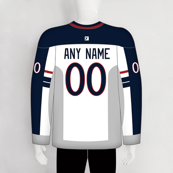 HJZ232 Team USA 1998 Vintage Custom Blank Hockey Uniforms - YoungSpeeds