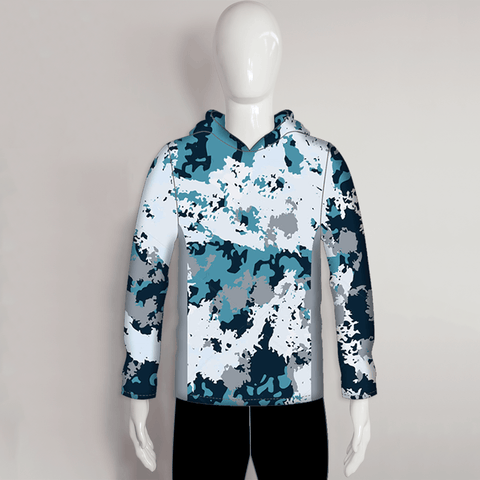 FHJ05 Urban Camouflage Performance Custom Fishing Hoodies - YoungSpeeds